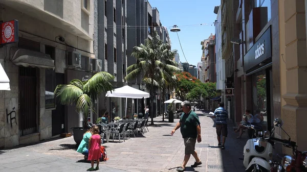 Santa Cruz Tenerife Canarische Eilanden Spanje Circa 2019 Stedelijke Zone — Stockfoto