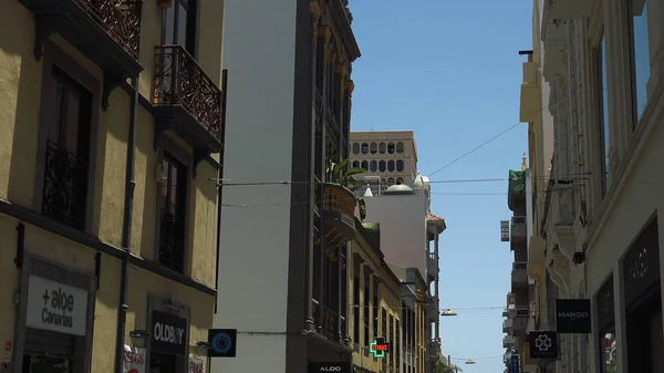 Santa Cruz Tenerife Canary Islands Spain Circa 2019 Urban Zone — 스톡 사진