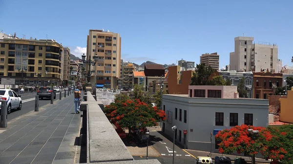 Santa Cruz Tenerife Isole Canarie Spagna Circa 2019 Zona Urbana — Foto Stock