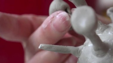 Kil şeklinde koronavirüs şeklinde modelleme.