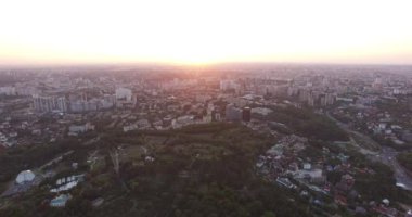 Şehir Panorama günbatımı