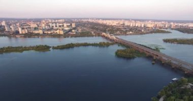 Şehir Panorama günbatımı
