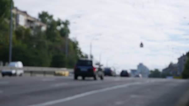 Rapide circulation de la ville Timelapse 