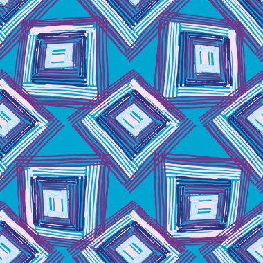 Dikdörtgen mandala desen