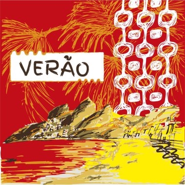 Verao, yaz Portekizce metni.