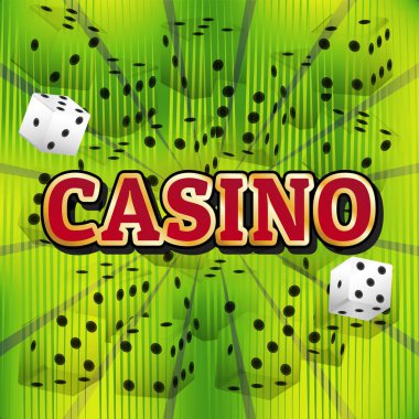 Şanslı yedi ikramiye kavramı 777. Casino şablonu.