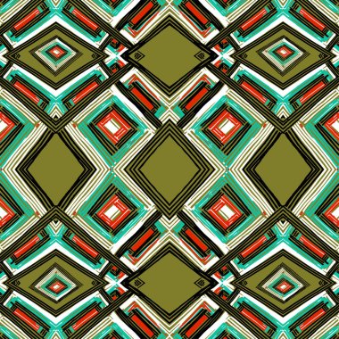 Geometrik retangle desen.