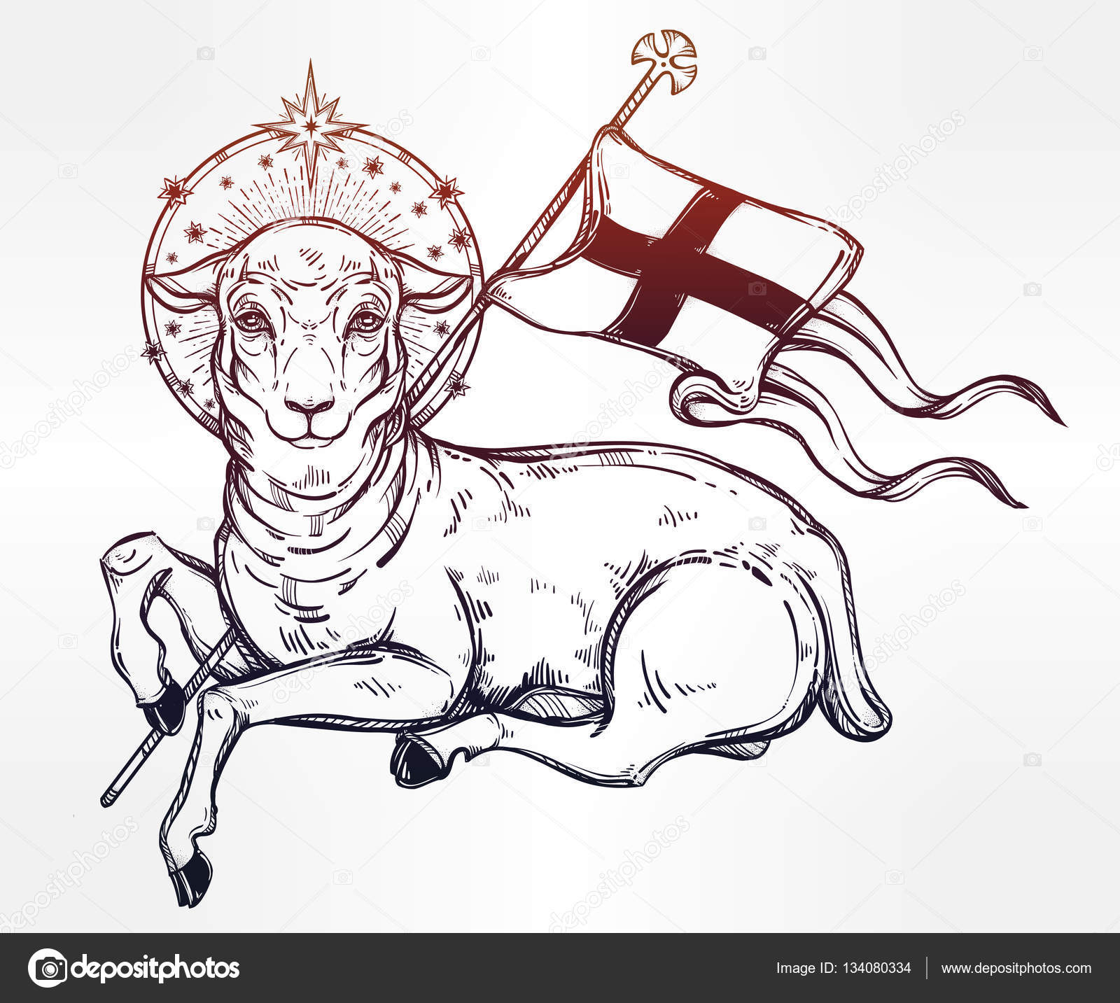 lamb of god christian symbol stock vector 169 katja87 lamb of god christian symbol stock vector 169 katja87