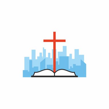 Kilise logosunu görmeniz gerekir. Kutsal kilise şehirde