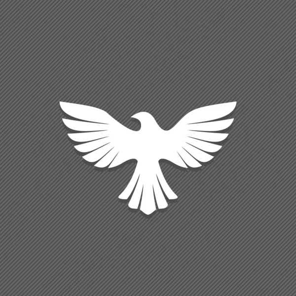 平和と純度のシンボルです 聖霊の聖書的シンボル — ストックベクタ