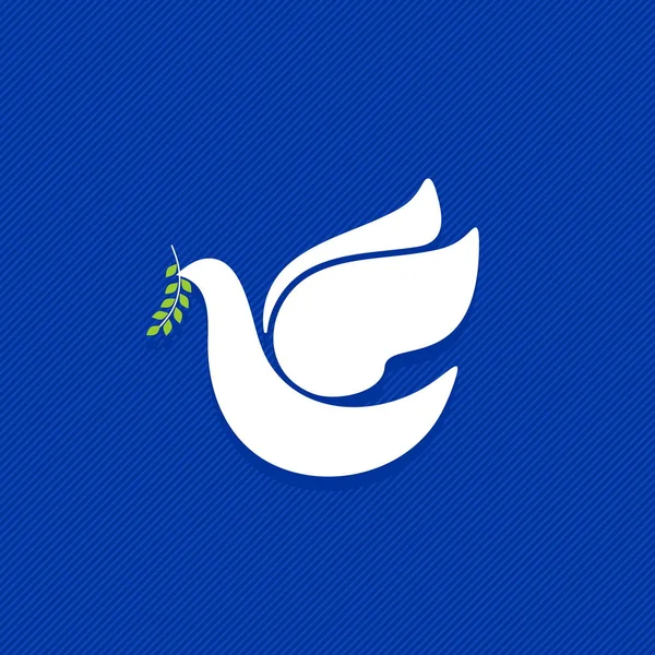 Голубь Символ Мира Чистоты Библейский Символ Святого Духа — стоковый вектор