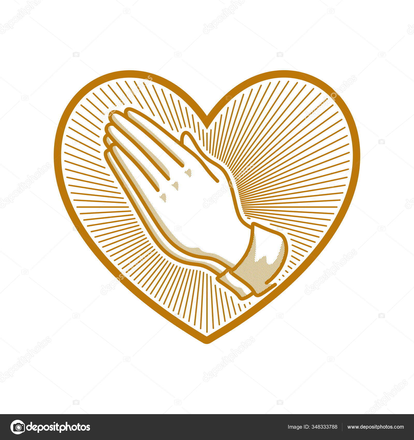 Logo Iglesia Símbolos Cristianos Manos Dobladas Oración Sobre Fondo Del  Vector de stock #348333788 de ©biblebox, image size:1600x1700