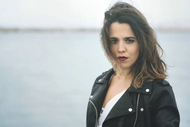 güzel kadının yakın çekim