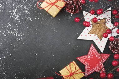 mutlu Noeller, arka plan christmas süsler