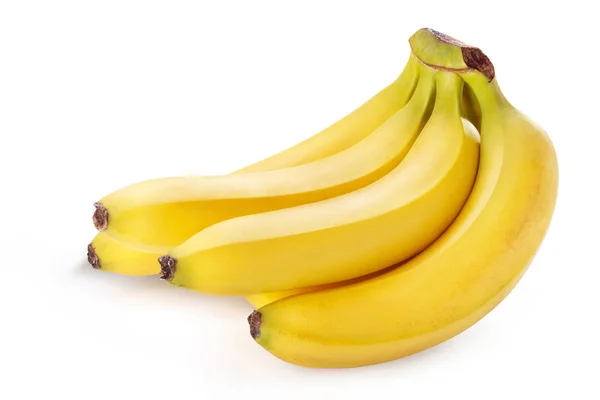 Bananas isoladas no fundo branco — Fotografia de Stock