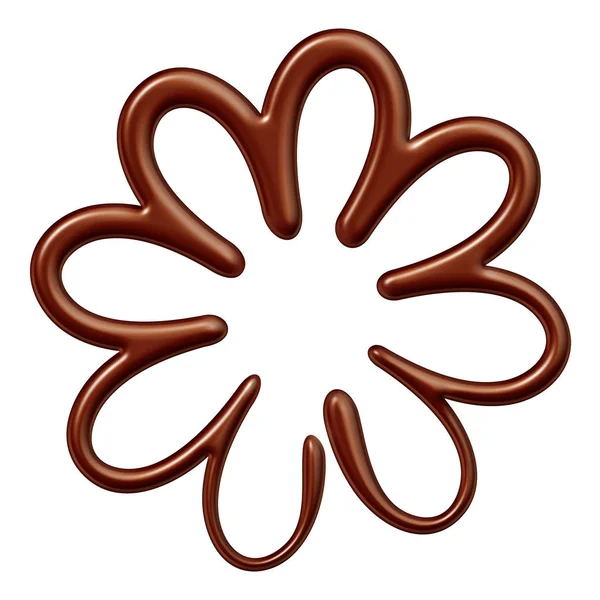 Sütlü çikolata çiçek şeker