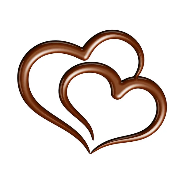 Sütlü çikolata kalp 