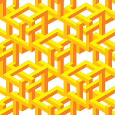 bir la Escher geometrik figür desen arka plan 