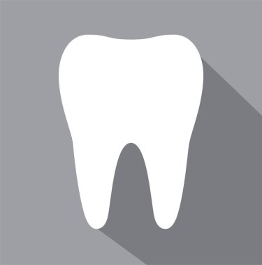 Diş vektör çizim.