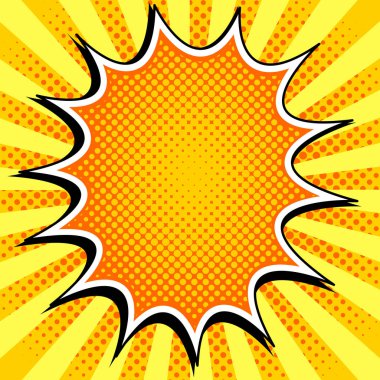 Sarı noktalı resim arka plan vektör çizim