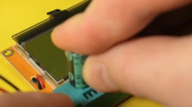 Elektrolitik kapasitörler kontrol. Kapasite ölçer, Esr elektrolitik