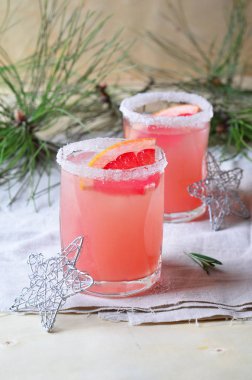 Greyfurt kokteyl, soğuk içecek