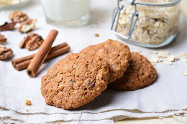 Galletas de avena caseras —  Fotos de Stock