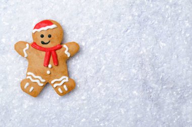 Zencefilli kurabiye adam kurabiye