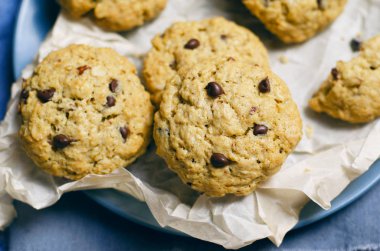 yulaf ezmesi çikolatalı kurabiye