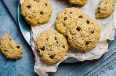 yulaf ezmesi çikolatalı kurabiye