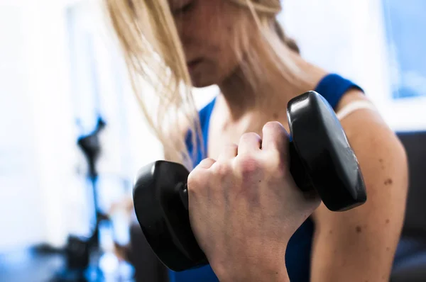 Fitness en stretching Rechtenvrije Stockafbeeldingen