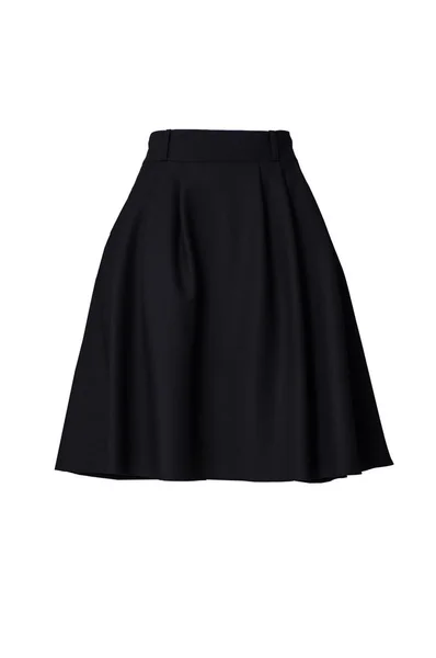 izole beyaz zemin üzerine siyah etek 