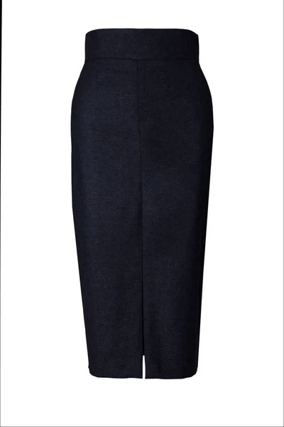 izole beyaz zemin üzerine siyah etek