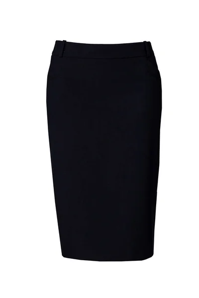 izole beyaz zemin üzerine siyah etek