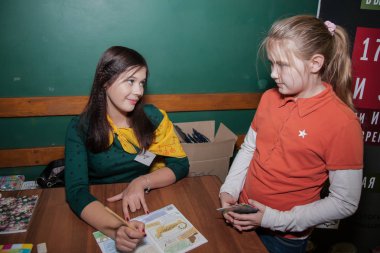 Moskova, Rusya - 26 Ekim 2015: Devlet biyolojik Müzesi.