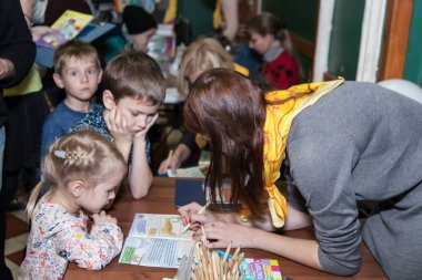 Moskova, Rusya - 26 Ekim 2015: Devlet biyolojik Müzesi.