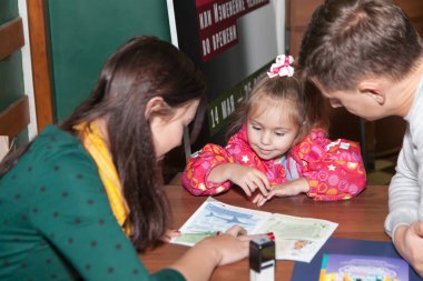 Moskova, Rusya - 26 Ekim 2015: Devlet biyolojik Müzesi.