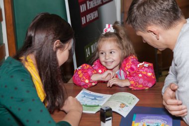 Moskova, Rusya - 26 Ekim 2015: Devlet biyolojik Müzesi.