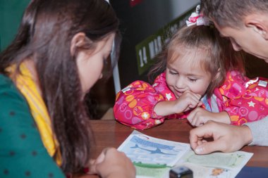 Moskova, Rusya - 26 Ekim 2015: Devlet biyolojik Müzesi.