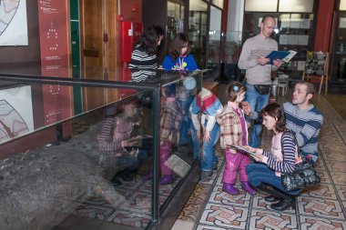 Moskova, Rusya - 26 Ekim 2015: Devlet biyolojik Müzesi.