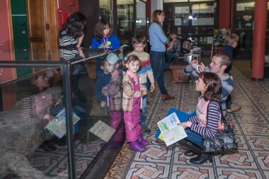 Moskova, Rusya - 26 Ekim 2015: Devlet biyolojik Müzesi.