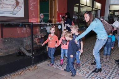 Moskova, Rusya - 26 Ekim 2015: Devlet biyolojik Müzesi.