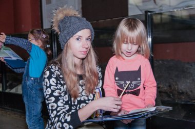 Moskova, Rusya - 26 Ekim 2015: Devlet biyolojik Müzesi.