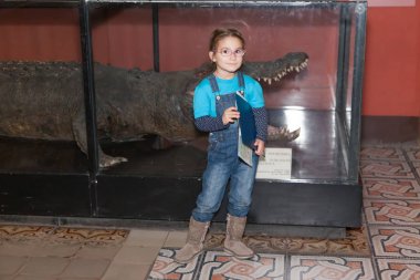 Moskova, Rusya - 26 Ekim 2015: Devlet biyolojik Müzesi.