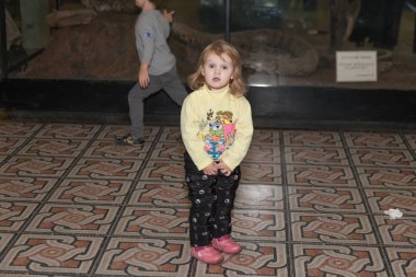 Moskova, Rusya - 26 Ekim 2015: Devlet biyolojik Müzesi.