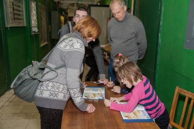 Moskova, Rusya - 26 Ekim 2015: Devlet biyolojik Müzesi.