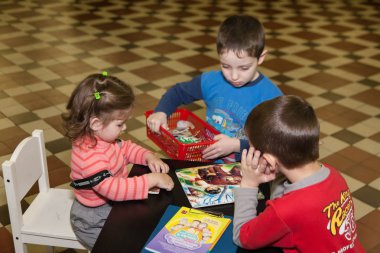 Moskova, Rusya - 26 Ekim 2015: Devlet biyolojik Müzesi.