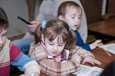 Moskova, Rusya - 26 Ekim 2015: Devlet biyolojik Müzesi.