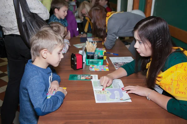 Moskova, Rusya - 26 Ekim 2015: Devlet biyolojik Müzesi.