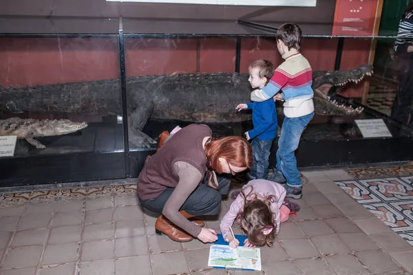 Moskova, Rusya - 26 Ekim 2015: Devlet biyolojik Müzesi.